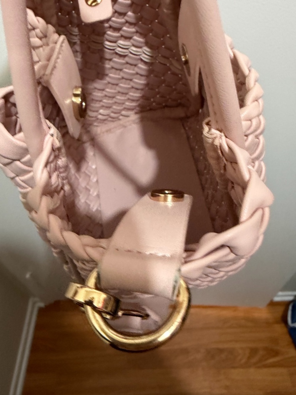 Anthropologie Hollace Mini Tote Pink - Picture 8 of 8
